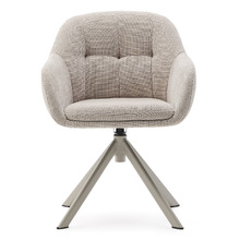 Meriden Chenille Swivel Armchair